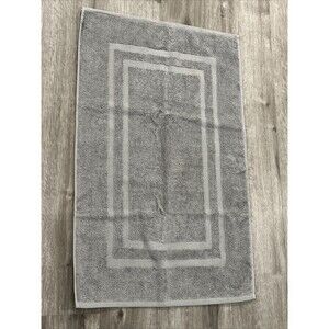 Wamsutta 100% Micro Cotton Tub Mat 21"x34" Sterling Gray Discontinued NWOT